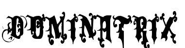 Dominatrix Font Image