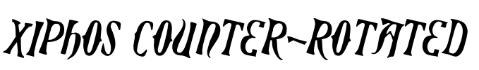 Xiphos Counter-Rotated