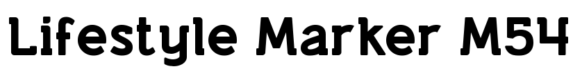 Lifestyle Marker M54