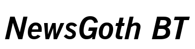 NewsGoth BT