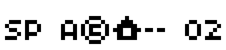 SP Abit 02 Font Image