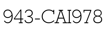 943-CAI978