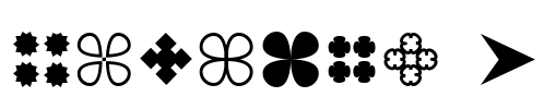 Gembats 1 Font Image