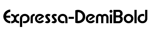 Expressa-DemiBold Font Image