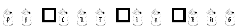 pf_cat_in_bag Font Image