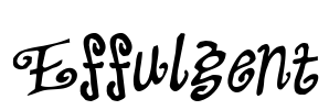Effulgent Font Image