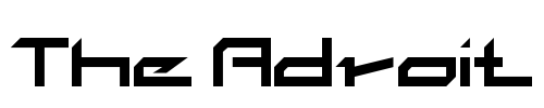 The Adroit Font Image