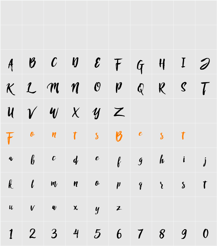RofiTaste Character Map