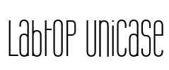 Labtop Unicase Font Image