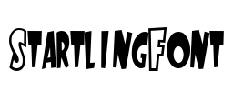 StartlingFont Font Image