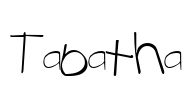 Tabatha Font Image