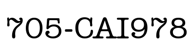 705-CAI978