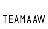 teamaaw Font Image