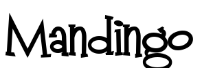 Mandingo Font Image