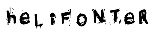 Helifonter Font Image