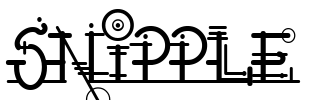 Snipple Font Image