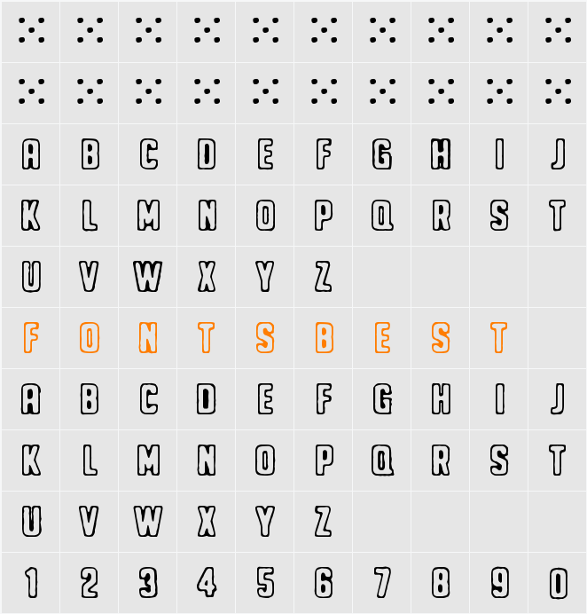 Noppalukemat Character Map