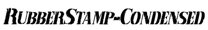 RubberStamp-Condensed