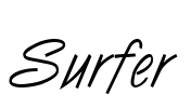 Surfer Font Image