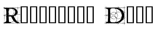 Roughwork Demo Font Image