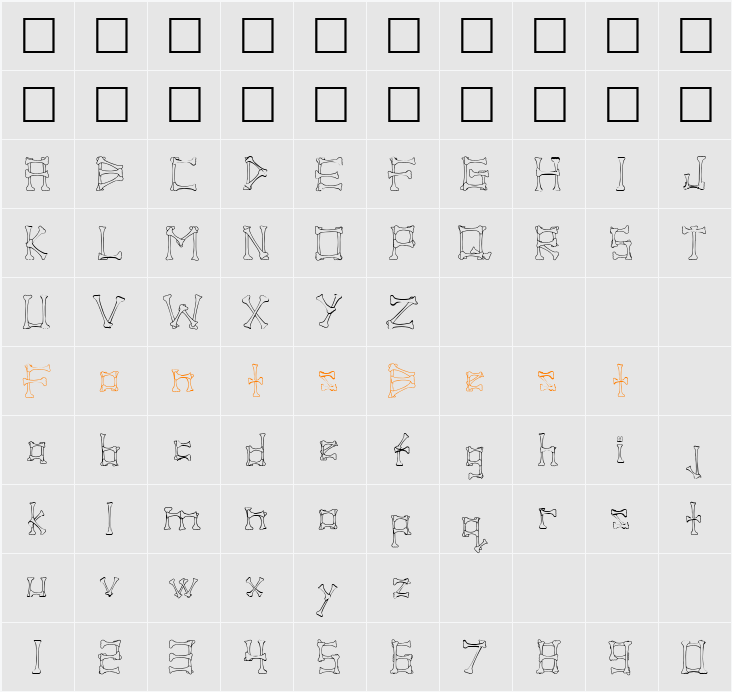 Pirate Character Map