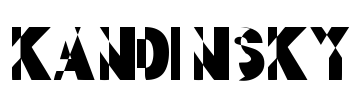 kandinsky Font Image