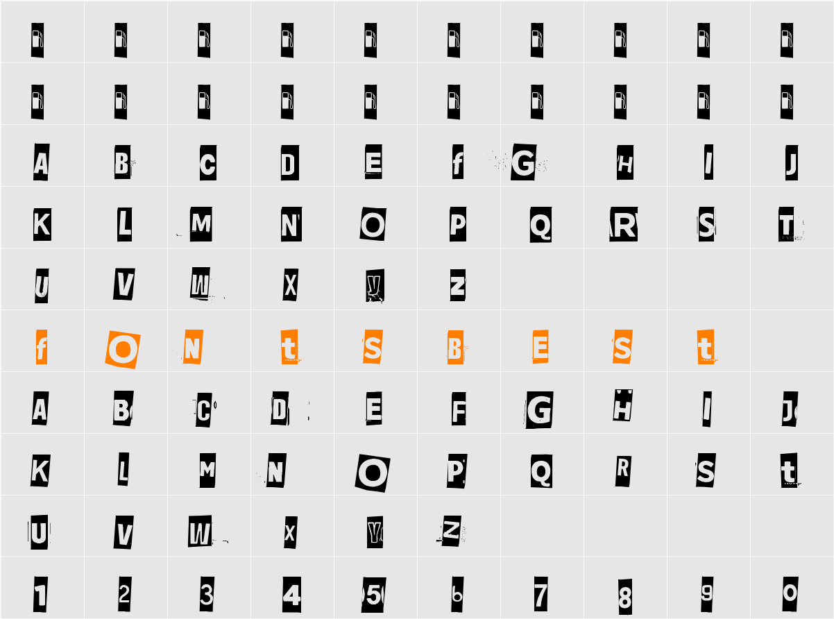 Jadefedgah[80] Character Map