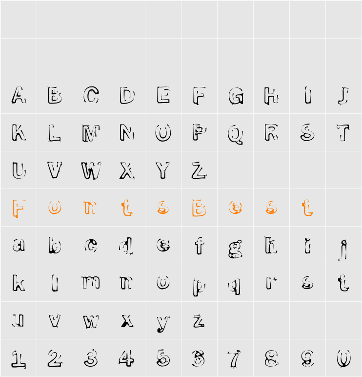 Smoke-Disturbed Character Map