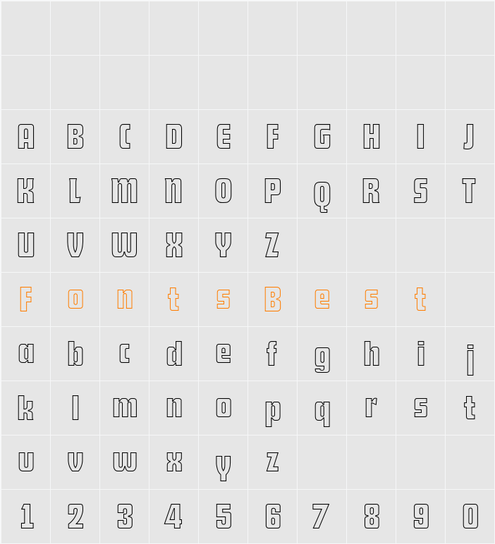 Dekodisplay-Open Character Map