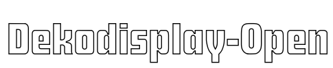Dekodisplay-Open