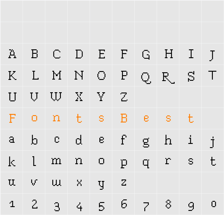 Blokus Character Map