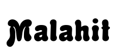 Malahit Font Image