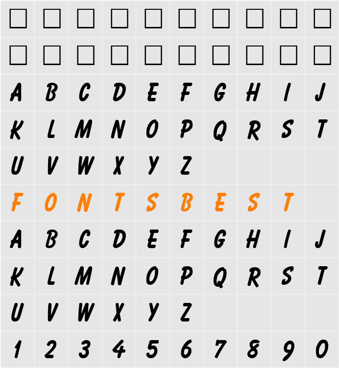 Hot Air Character Map