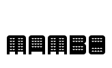 MAMBO Font Image