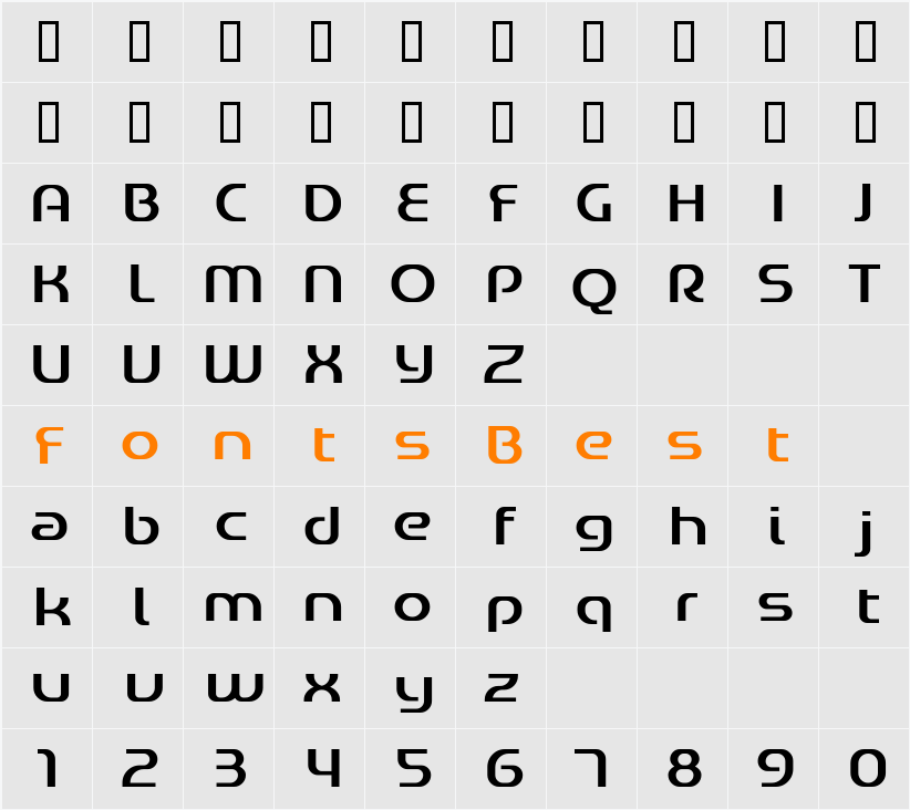 GeneticDefect Character Map