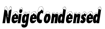 NeigeCondensed