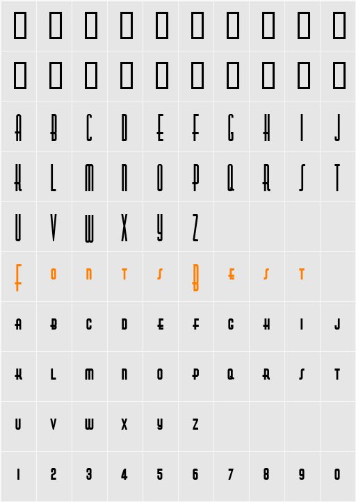 Nickodemus Character Map