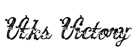 Vtks Victory Font Image