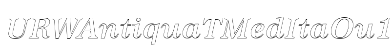 URWAntiquaTMedItaOu1