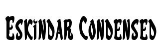 Eskindar Condensed