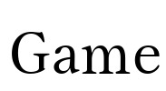 Game