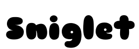 Sniglet Font Image