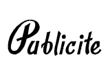 Publicite Font Image