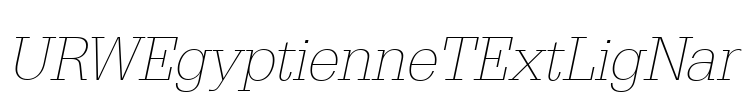URWEgyptienneTExtLigNar