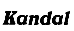 Kandal Font Image