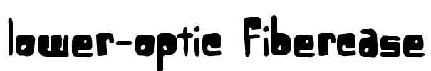 Lower-optic Fibercase Font Image
