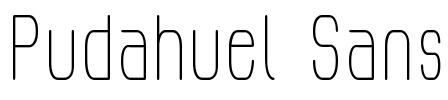 Pudahuel Sans Font Image