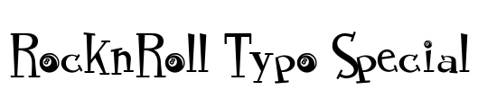 RocknRoll Typo Special