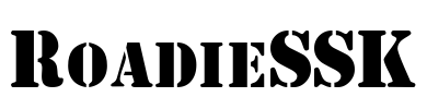 RoadieSSK Font Image