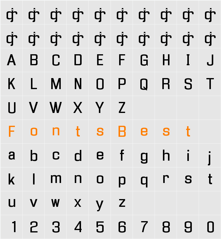 Enigmatic Character Map